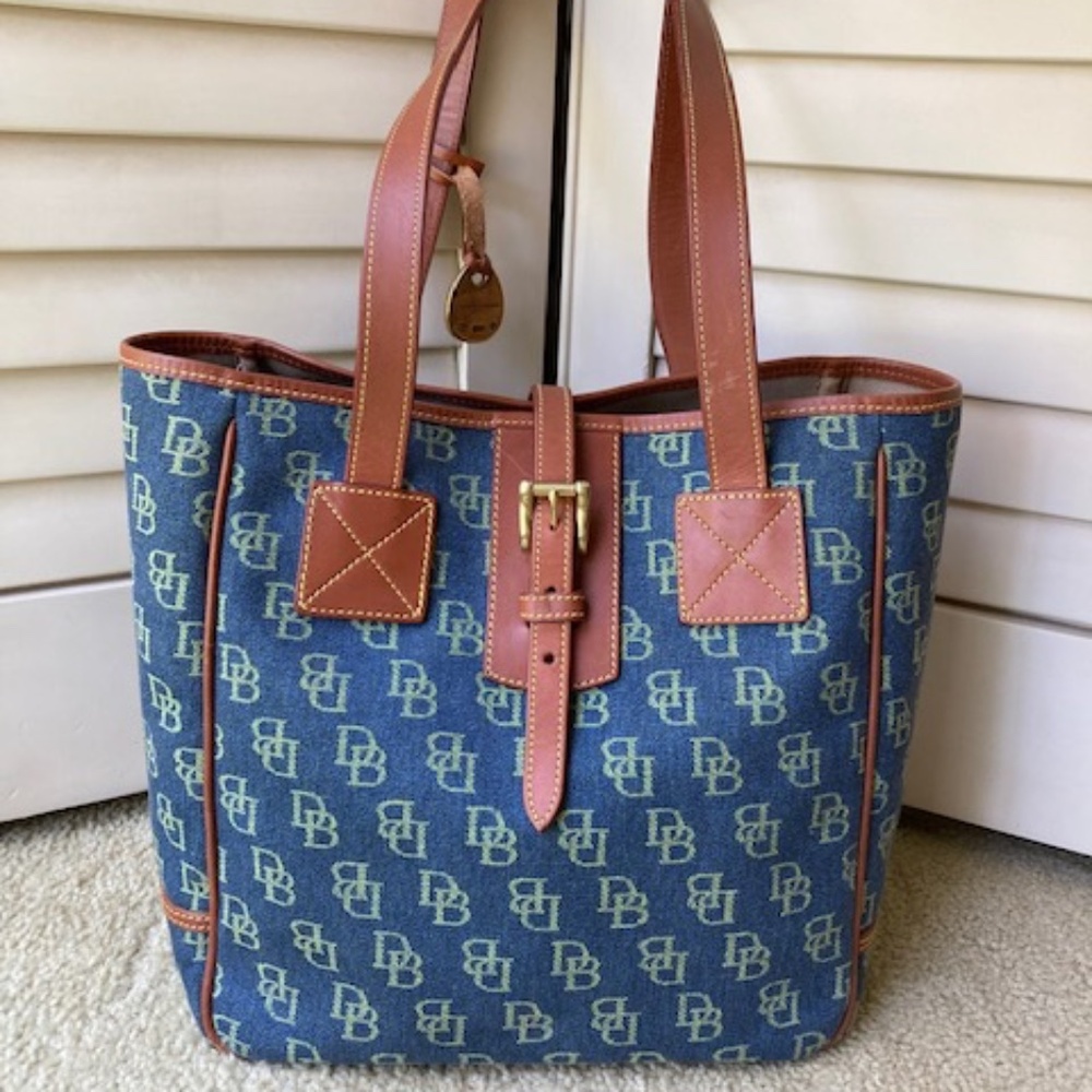 Dooney & Bourke Canvas Monogram Tote